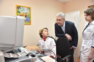 30 июля мэр Москвы Сергей Собянин посетил детскую городскую поликлинику № 94 в СЗАО