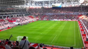 Лучшим спортивным объектом-2014 горожане признали стадион «Открытие-Арена»