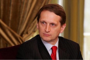 Председатель Государственной думы РФ Сергей Нарышкин