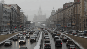 За последние пять лет средняя скорость движения автомобилей на дорогах Москвы выросла на 12%