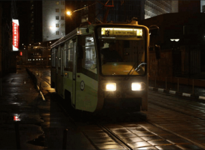 Ночной трамвай №3 несколько раз за январь не будет работать в связи с ремонтом