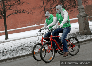12 февраля в Москве пройдет международная акция «На работу на велосипеде»