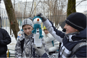 Акция по созданию кормушек для птиц в районе Орехово-Борисово Южное