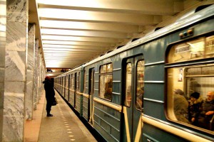 В метрополитене Москвы