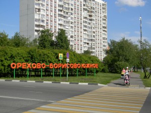 Зеленая зона в районе Орехово-Борисово  Южное