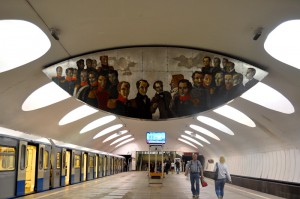 Литературная карта метро площадью 150 квадратных метров станет одним из экспонатов Музея Москвы в День города
