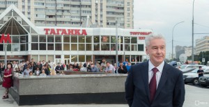 Мэр Москвы Сергей Собянин отметил удобство обновленной Таганской площади