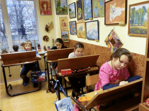 На занятиях в центре "Южный"