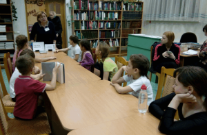 В библиотеке «На Ясеневой» во время лектория