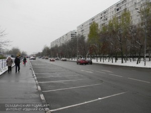 Улица в районе Орехово-Борисово Южное