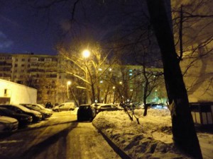 Отремонтированный фонарь