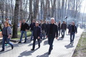 Мэр Москвы Сергей Собянин посетил общегородской субботник