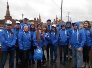 Участники движения "Волонтер Победы"