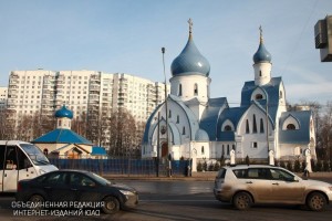 Храм в районе Орехово-Борисово Южное