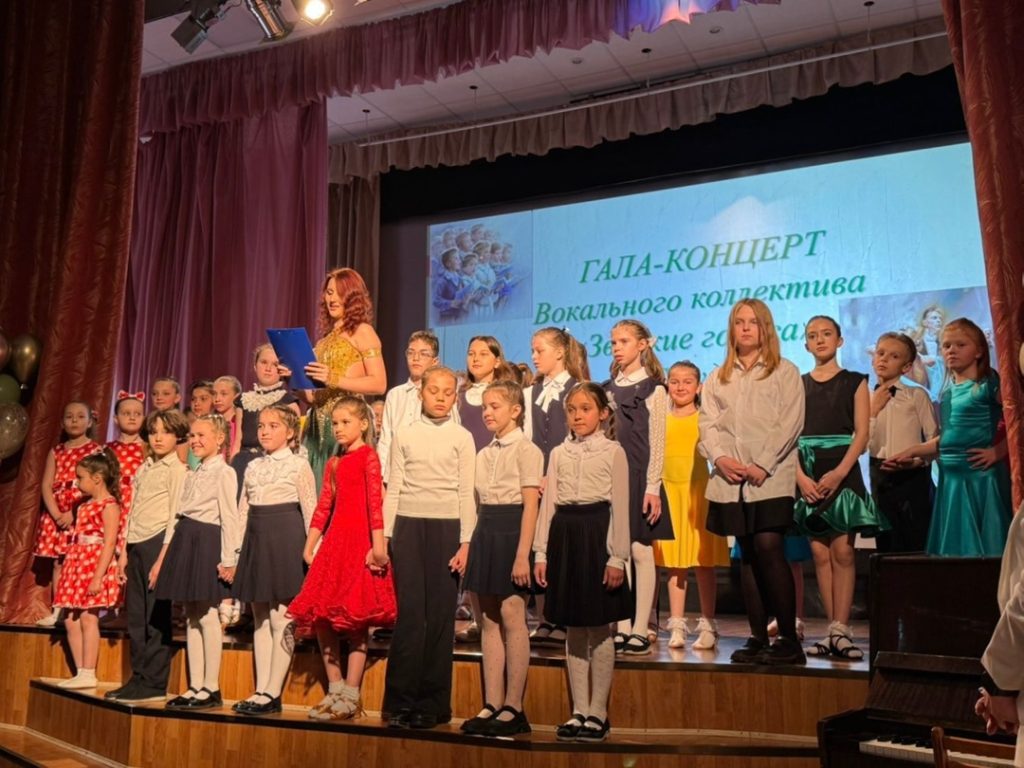 Гала-концерт творческих коллективов прошел в школе №544. Фото: официальная страница школы №544 в социальных сетях