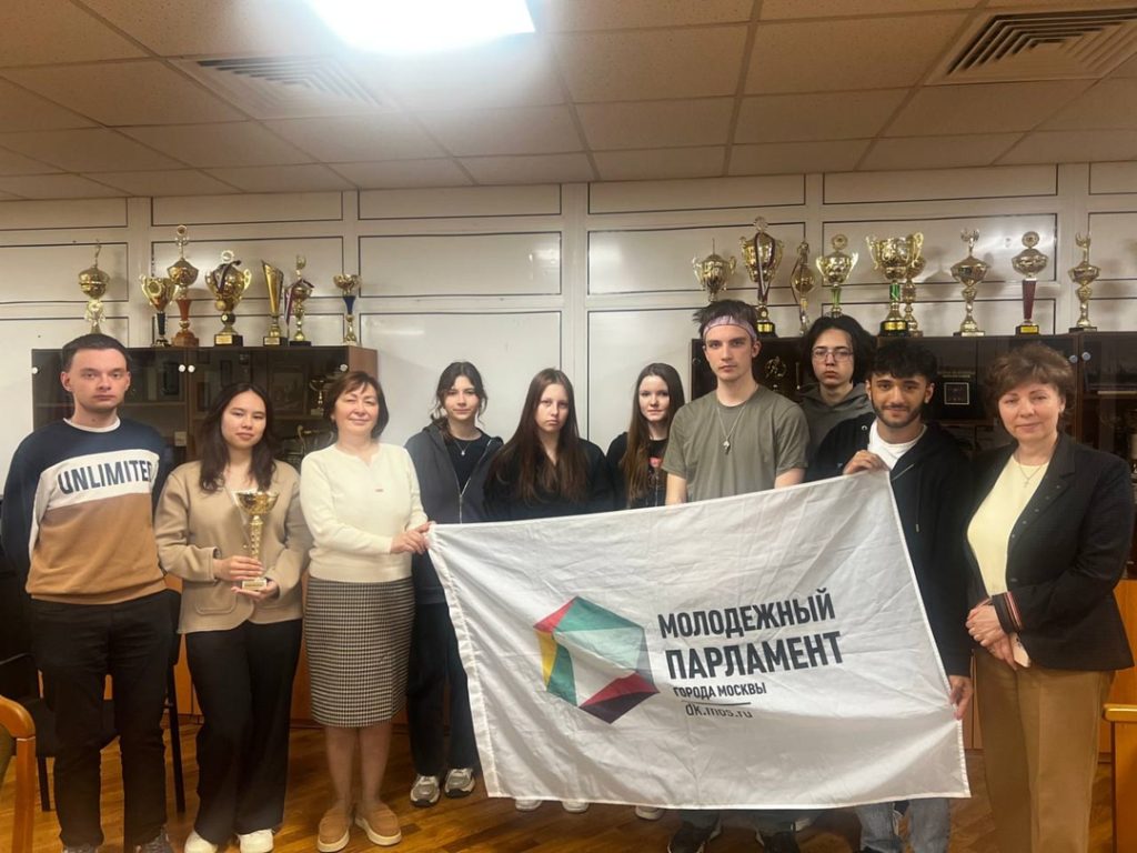 Активисты Молодежной палаты района провели плановое заседание. Фото: официальная страница Молодежной палаты Орехова-Борисова Южного в социальных сетях