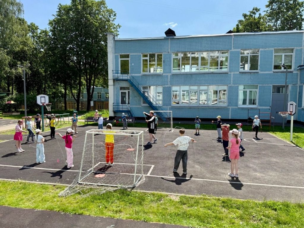 Смена «Активное лето» стартовала в школе №544. Фото: официальная страница школы №544 в социальных сетях