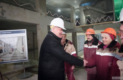 Мэр Москвы Сергей Собянин заявил, что московские метростроевцы впервые применили уникальный тоннелепроходческий щит