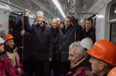 Сергей Собянин сообщил, что в этом году в Москве введут первый участок второго кольца метро