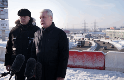 Мэр Москвы Сергей Собянин рассказал о ходе реализации проекта реконструкции развязки на пересечении Калужского шоссе и МКАД