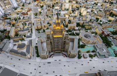 Собственный сайт появился у градостроительного макета Москвы