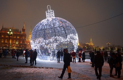 Новогодний фестиваль у стен Кремля посетило более 1 млн человек