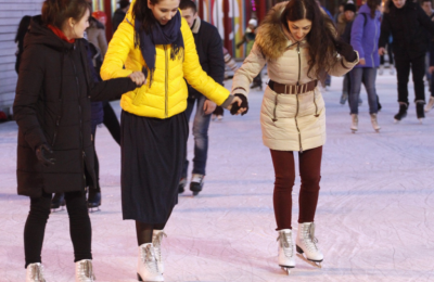 Каток в районе Орехово-Борисово Южное