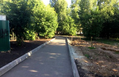 Пешеходная дорожка в районе Орехово-Борисово Южное