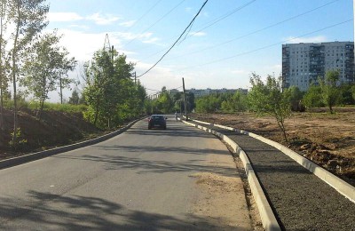 Пешеходная дорожка в районе Орехово-Борисово Южное