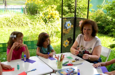 Мастер-класс в летней читальне