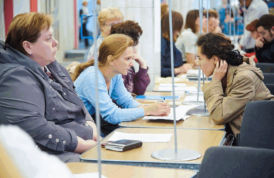 На ярмарке вакансий