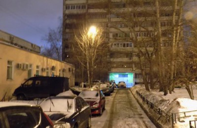 Отремонтированный фонарь по адресу: Воронежская улица, дом 24