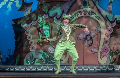 Кадр из спектакля "Теремок"