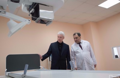 Собянин посетил Городскую клиническую больницу имени Юдина