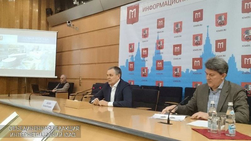Пресс-конференция руководителя Департамента развития новых территорий Москвы Владимира Жидкина