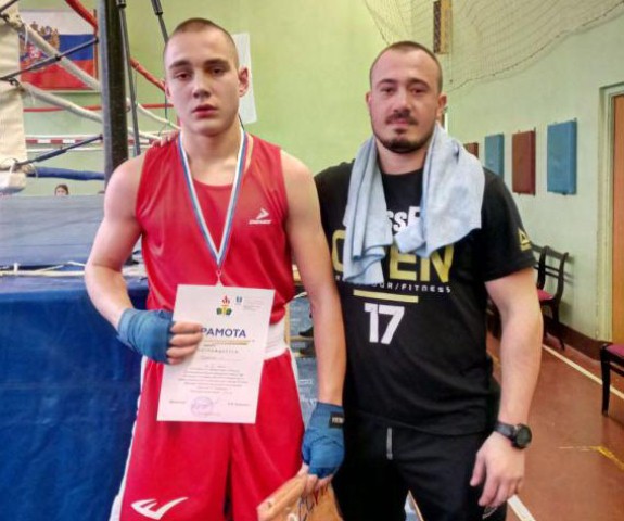 Победитель открытого первенства Москвы по боксу