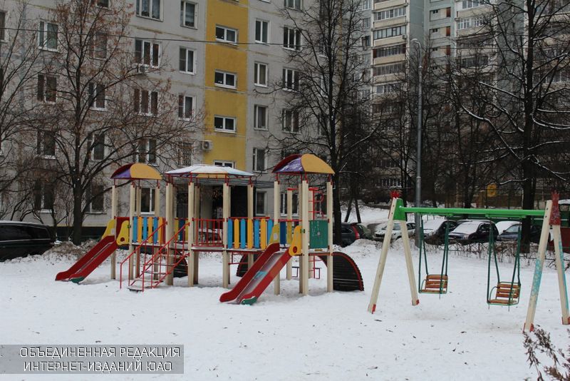 Детская площадка в районе Орехово-Борисово Южное