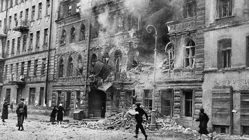 Фото: блокада Ленинграда