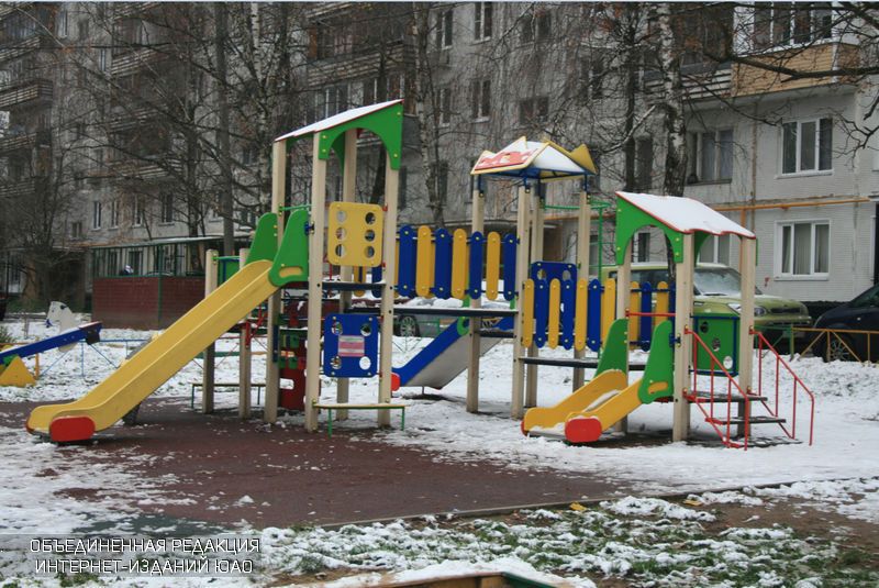 Детская площадка в районе Орехово-Борисово Южное