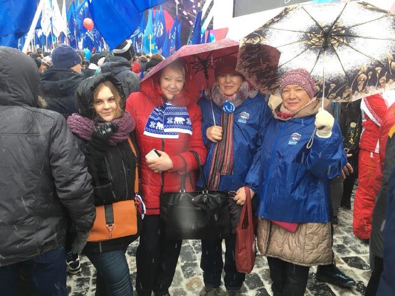 Депутаты муниципального округа Орехово-Борисово приняли участие в митинге-концерте «Россия в моем сердце»