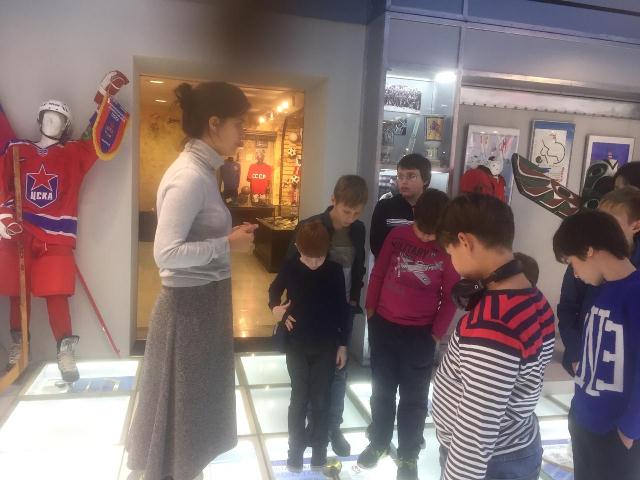 Дети из "Планеты Семьи" побывали на экскурсии в Музее спорта