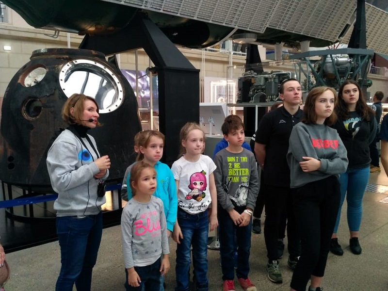 Семейный центр Планета семьи, дети, подростки, экскурсия, Музей Космонавтики