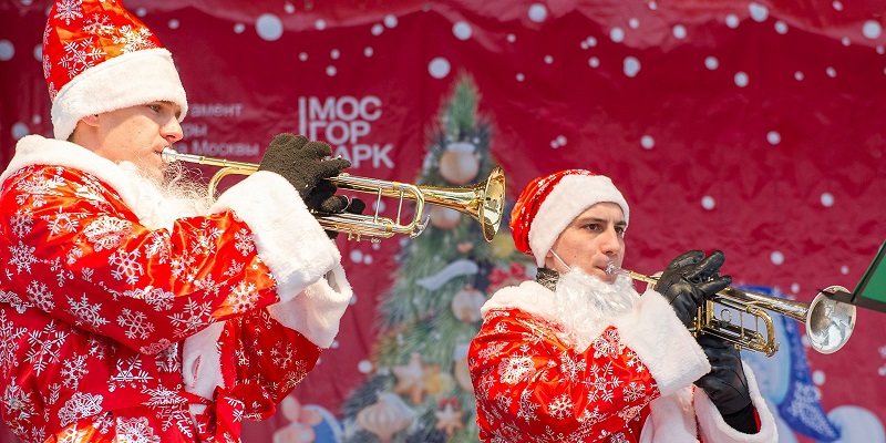 Царицыно, Новый год, фото мос.ру