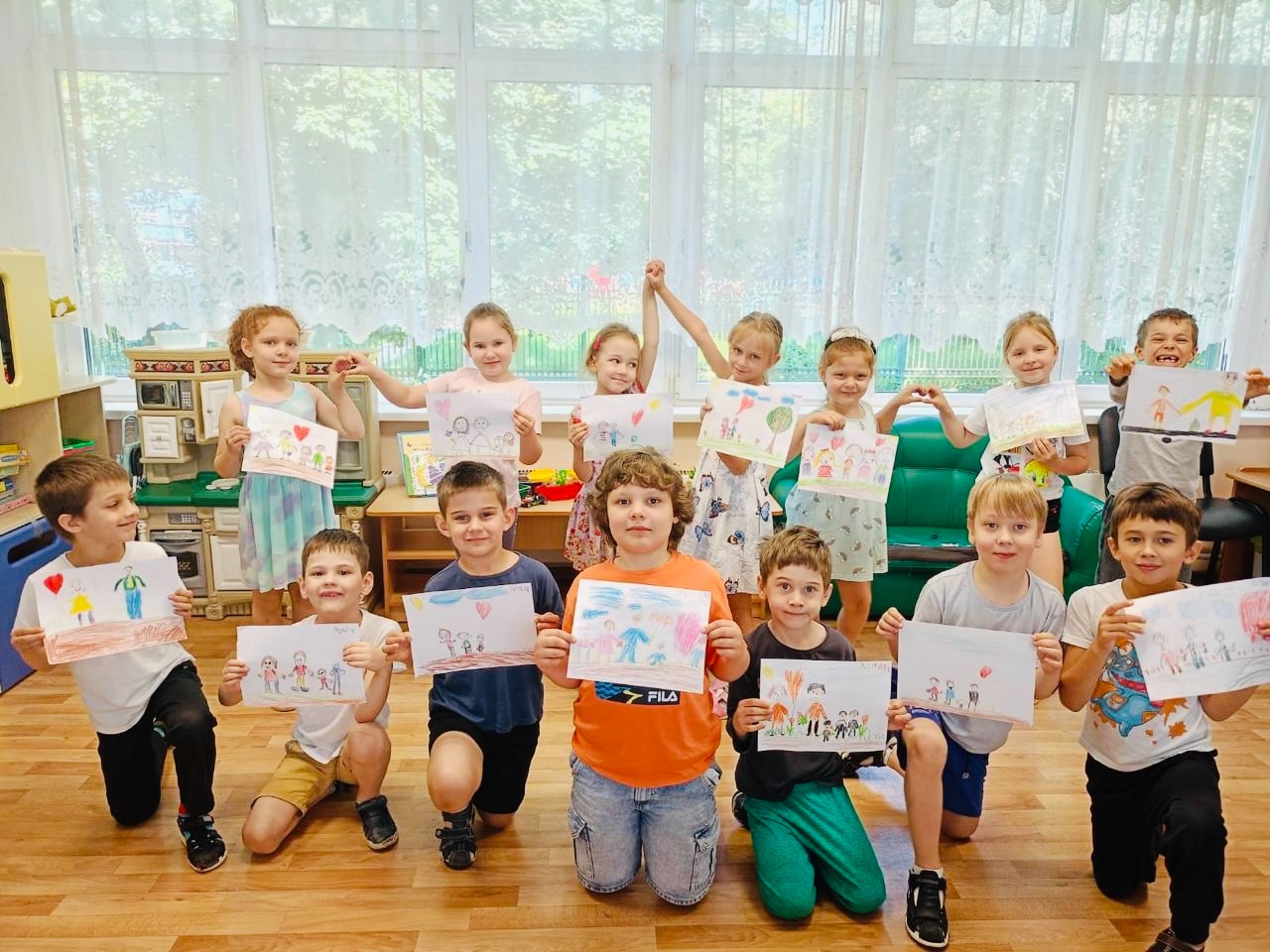 День семьи, любви и верности отпраздновали в ДО школы №1207. Фото: официальная страница школы №1207 в социальных сетях