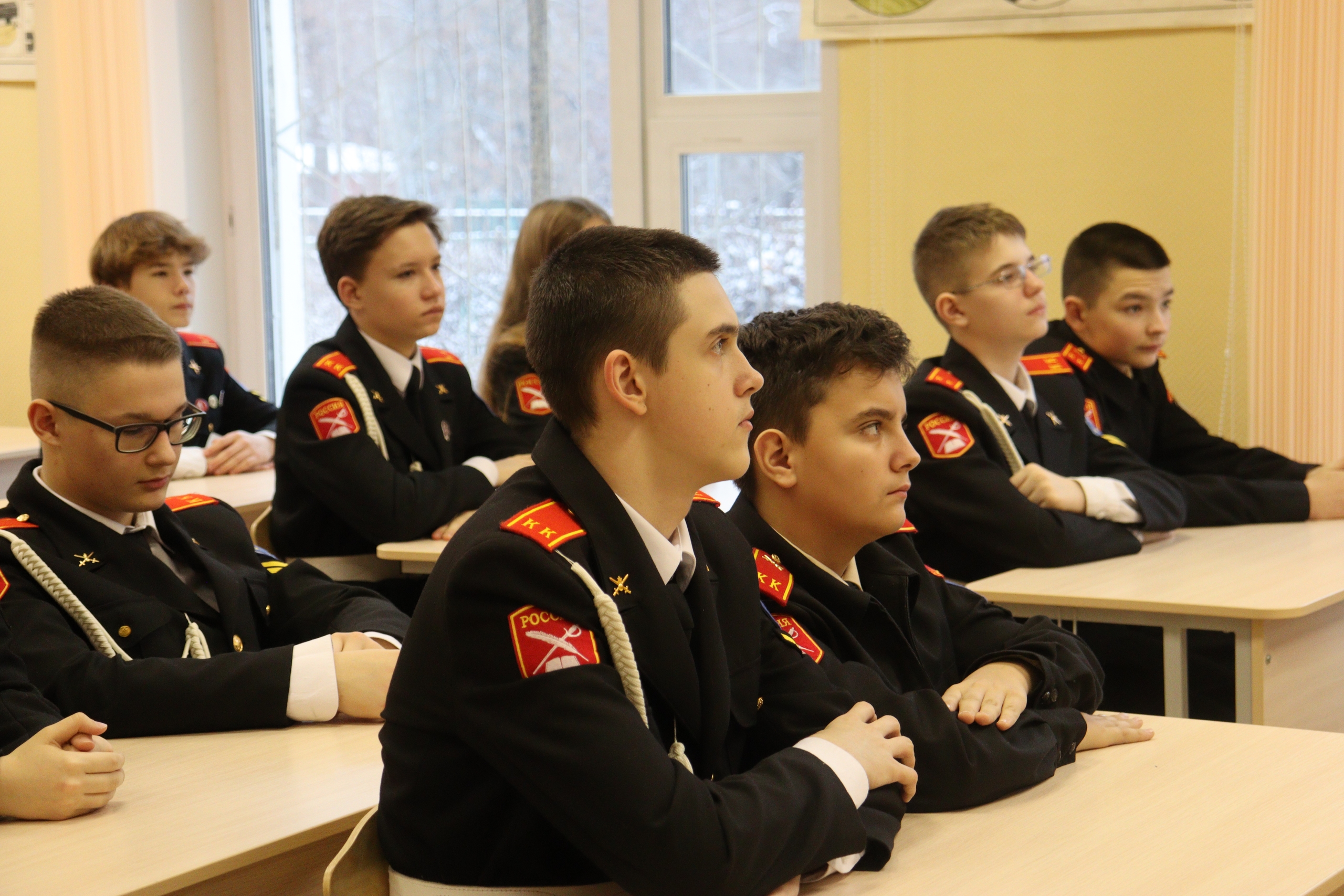 Ветераны боевых действий провели «Уроки мужества» для учеников школы №1636 НИКА. Фото: страница школы №1636 НИКА в социальных сетях