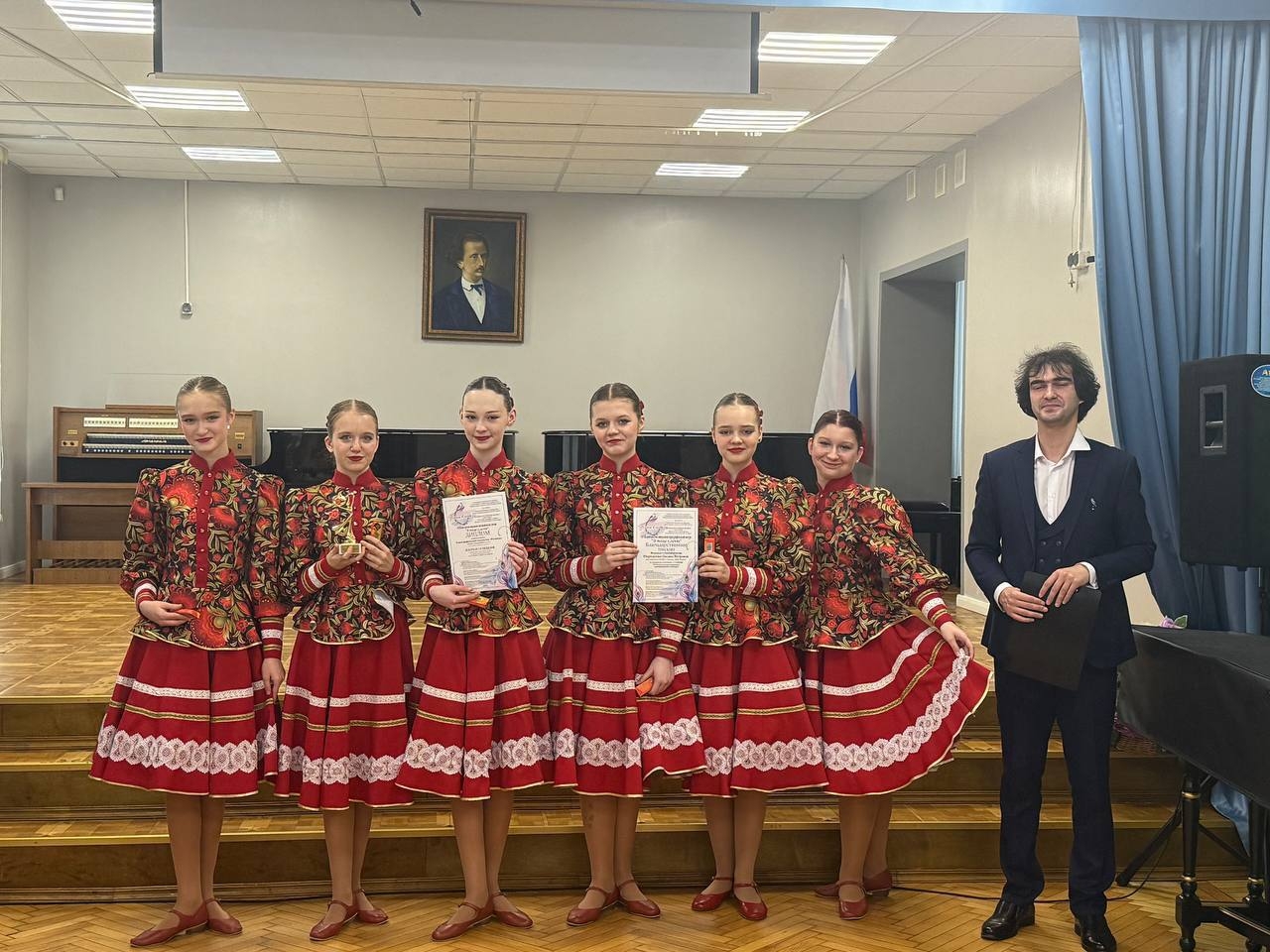 Коллектив московской школы искусств «Росинка» выступил на Всероссийском открытом хореографическом конкурсе. Фото: страница в социальных сетях московской школы искусств «Росинка»