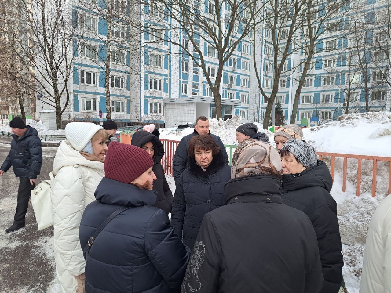 Плановый обход территории провели в районе Орехово-Борисово Южное. Фото: страница управы района Орехово-Борисово Южное в социальных сетях