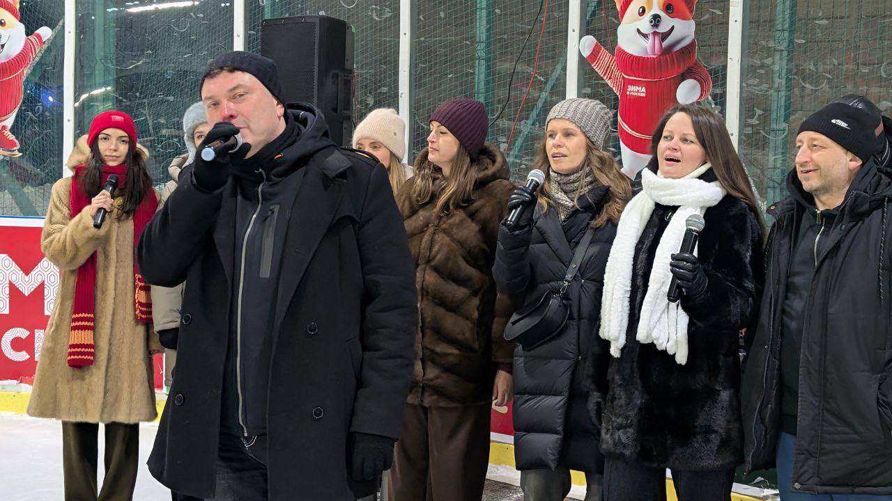 Праздничную программу провели на катке в районе Орехово-Борисово Южное. Фото: Telegram-канал Клубной системы «Орехово»