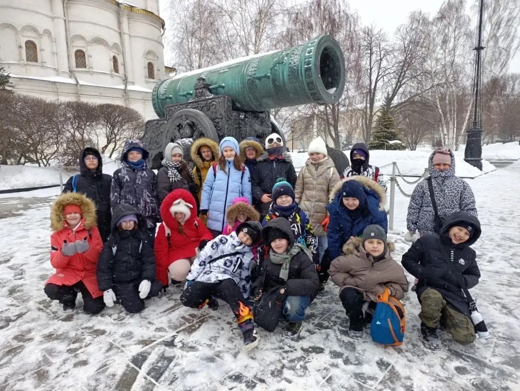 Экскурсию по Москве совершили воспитанники школы №1207. Фото: страница школы №1207 в социальных сетях